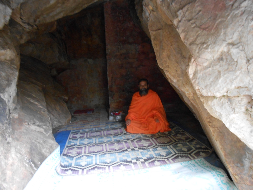 Swamijee in Babaji Cave