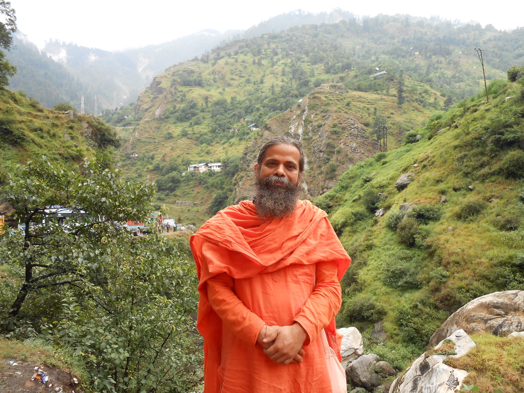 Swamijee in Himalayas